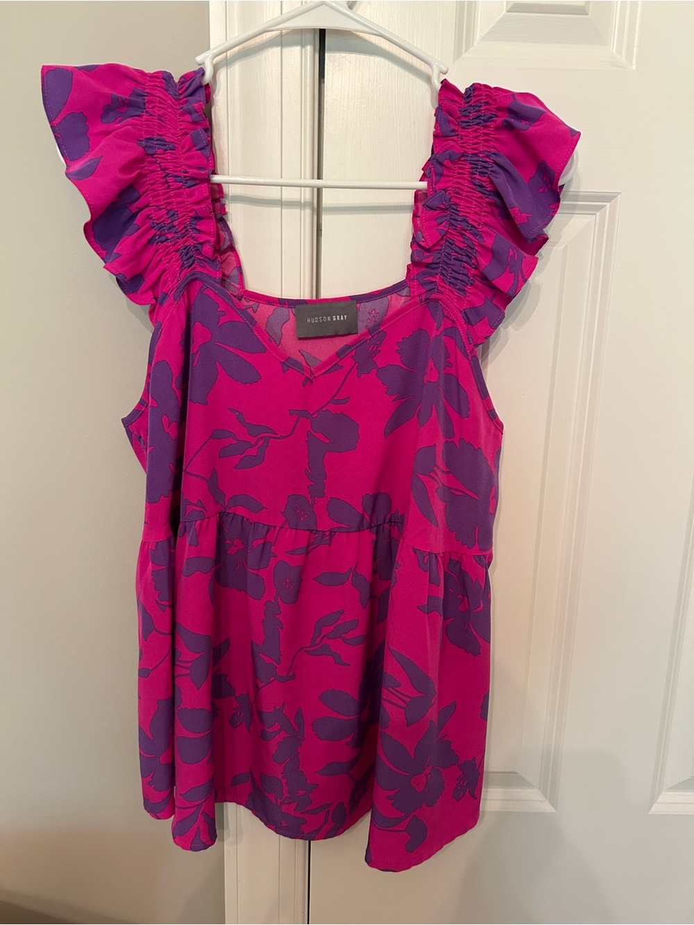 Hudson Gray Floral Top
